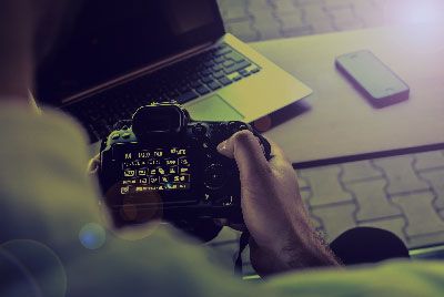 Matériel de photographie professionnelle pour formation