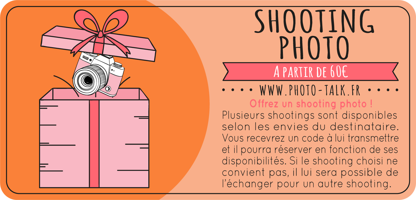 Offrir un shooting photo